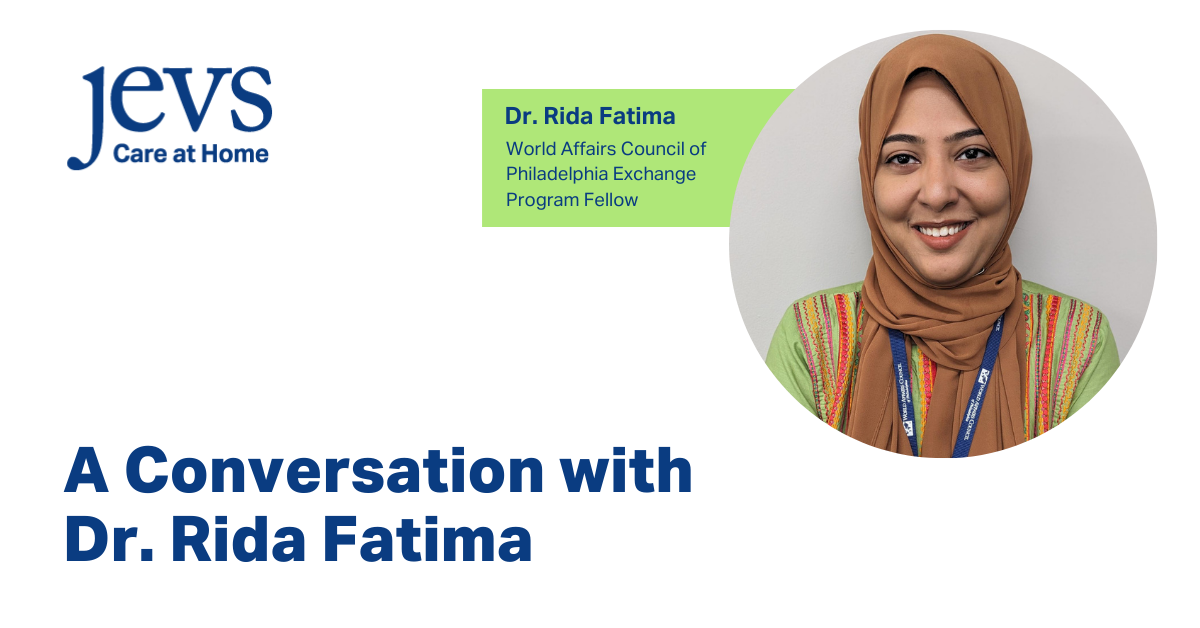 A Conversation with Dr. Rida Fatima