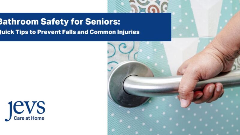 Bathroom tips for seniors to prevent falls and common injuries